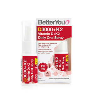 BetterYou DLux Vitamin D1000+k2 Oray Spray 12ml