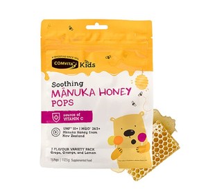 Honey: Comvita Kids Soothing Manuka Pops 15