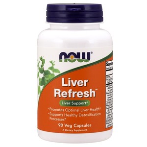 Fluid Retention: NOW Liver Refresh 90Vcaps
