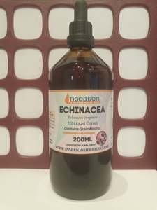 Coughs Colds: Inseason Herbals Total Echinacea 200ml with Alcohol