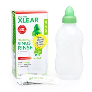 Xlear Sinus Rinse Bottle with solution(6 packets)