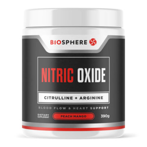 Biosphere Nitric Oxide Powder Peach Mango 390gr