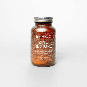 Brain Circulation: *BePure Zinc Restore 60 Vege Capsules