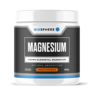Sleep: Biosphere Magnesium Powder Mango Pineapple 300g
