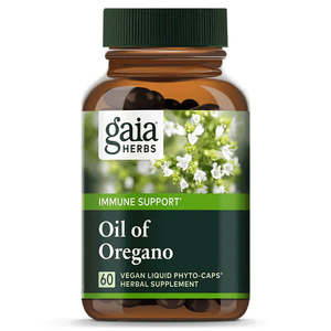 Digestion: Gaia Herbs Oil of Oregano 60's
