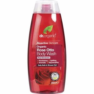 Body Wash: Dr.Organic Rose Otto Body Wash 250ml