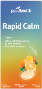 On Sale: Good Health Rapid Calm Orange & Mango 30's