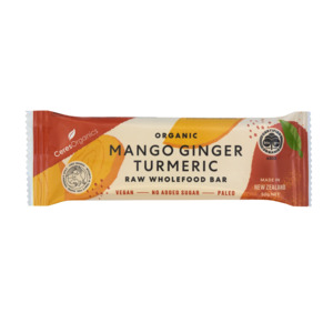 Ceres Bio Raw Bar Mango Ginger Turmeric 50g