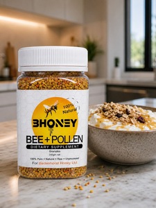 Super Foods: BHONEY Bee Pollen Granules 250g