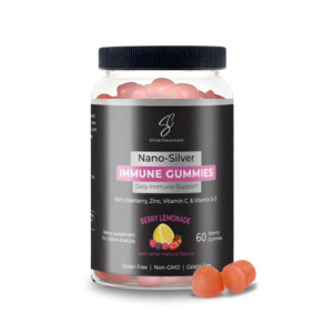 Childrens Health Well Being: SilverCeuticals Nano-Silver Immune Gummies 60's (Berry Lemonade)