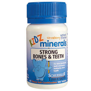 Childrens Health Well Being: Schuessler Tissue Salts Kidz Stong Bones & Teeth 100's