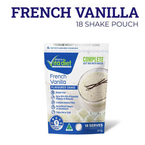 Vita Diet French Vanilla Shake 810g (18 Serves)