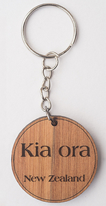 Products: Key Ring – Kia Ora - Naturally Wood