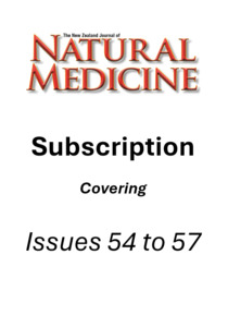 Subscription - starting Issue 54 - Natural Medicine