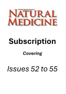 Subscription - starting Issue 52 - Natural Medicine