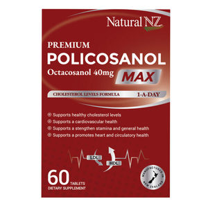 Products: Natural NZ Policosanol 33.4mg + Octacosanol 20mg Cardiovascular Wellness Support
