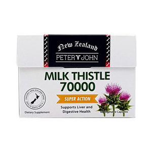 Products: Peter & John Milk Thistle 70000 60 Capsules Liver Wellness Support