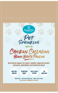 Pet Sprinkles – Chicken Collagen Bone Broth Powder