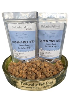 Salmon Mince Bites – Freeze Dried
