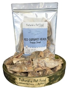 Red Gurnard Heads – Freeze Dried