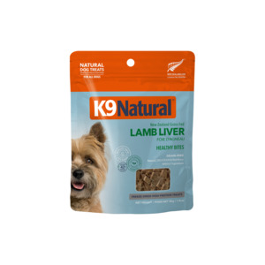 Lamb Liver Healthy Bites Dog Treats