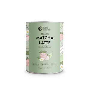 Supplements: Nutra Collagen Strawberry Matcha Latte 100g