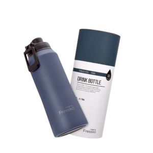 Made By Fressko: Fressko Core Drink Bottle Khaki 1L Sip Lid