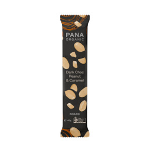 Pana Organic: Pana Snack Bar Chewy Peanut Caramel 40g