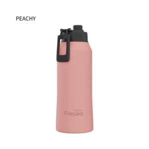 Made By Fressko: Fressko Core Drink Bottle Peachy 1L Sip Lid
