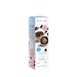 Broths Stocks: Health Lab Custard Filled Balls - Cookies N Creme
