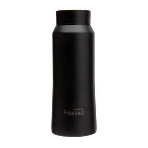 Eco Lifestyle: Fressko Core Drink Bottle Coal 1L Flat Lid