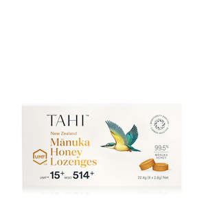 Tahi Mānuka Honey Lozenges UMF 15+/ MGO 514+ 8 Tablets
