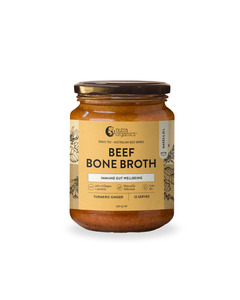 Broths: Beef Broth Concentrate Turmeric Ginger 250g