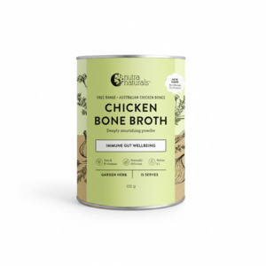 Broths: Chicken Broth Powder Garden Herb 125g