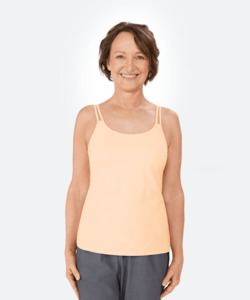 Amoena Valletta Top Peach - Naturalwear NZ