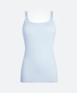 Amoena Valletta Top Light Blue - Naturalwear NZ