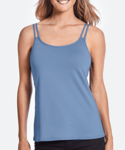 Amoena Valletta Top Cornflower Blue - Naturalwear NZ