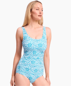 Products: Jantzen Destiny Pintuck OP Aqua - Naturalwear NZ