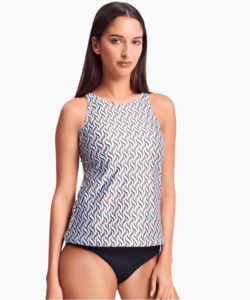 Products: Sunseeker Madrid Tankini Top Seafoam - Naturalwear NZ