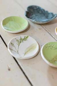 Nature Play + Clay Workshop: Paper Flowers + Leaf Bowls