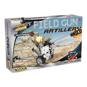 Construction Kits: Construct It Platinum X: Military, Field Gun Artillary, 335pc