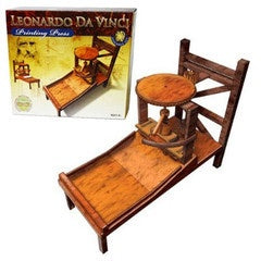Construction Kits: Kitset da Vinci Printing Press