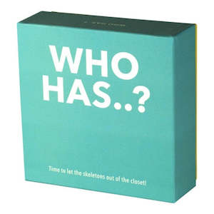 Games Card Games: Who Has …...?