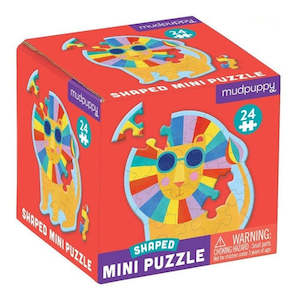 General Learning Resources: Rainbow Lion, Mini Shaped Puzzle, 24 pc
