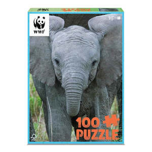 Puzzles Jigsaw: WWF 100 pc Puzzle: Elephant