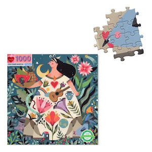 Puzzles Jigsaw: eeBoo: 1000pce Puzzle, Mother Earth
