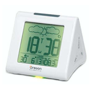 Science Earth Science Time: Weather Clock w/radio BARM839
