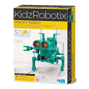 Science Physics Robotics: Wacky Robot - Kidz Robotix