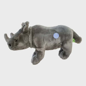 Soft Toys: Rhinoceros Standing 30cm