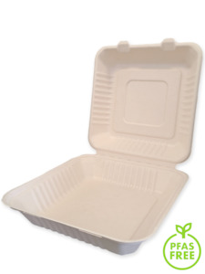 container: Jumbo Sugarcane Clamshell